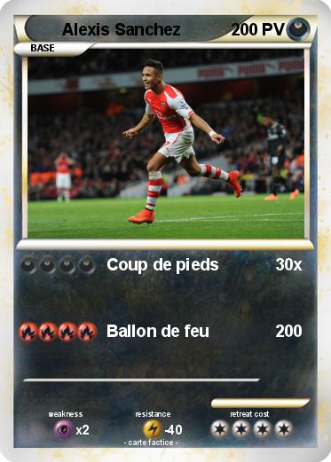 Pokemon Alexis Sanchez