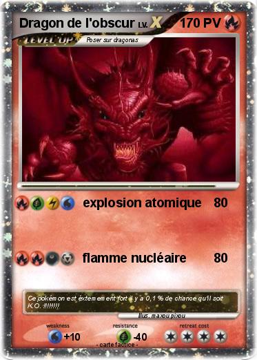 Pokemon Dragon de l'obscur