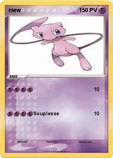 Pokemon mew 