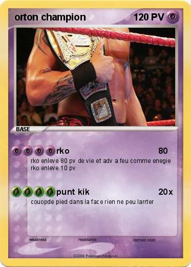 Pokemon orton champion