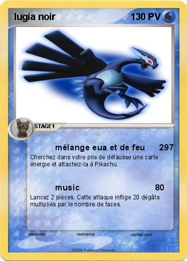 Pokemon lugia noir