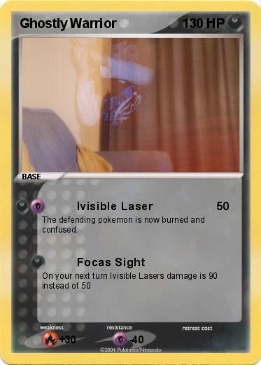 Pokemon Ghostly Warrior
