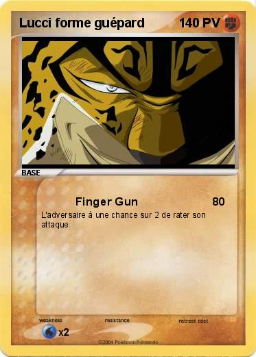 Pokemon Lucci forme guépard