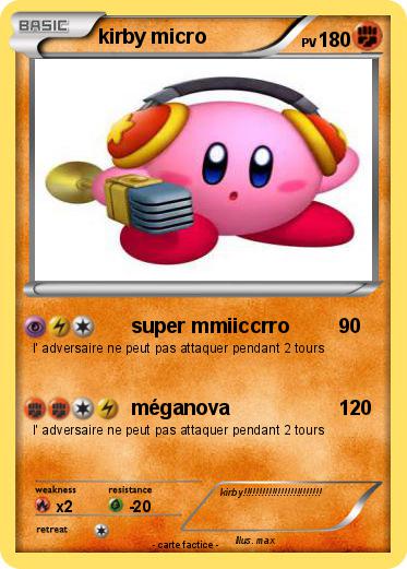 Pokemon kirby micro