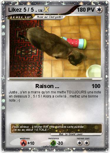 Pokemon Likez 5 / 5 .