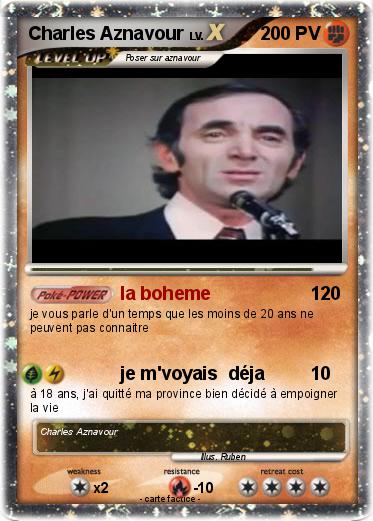 Pokemon Charles Aznavour