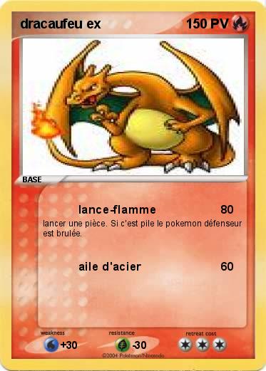 Pokemon dracaufeu ex