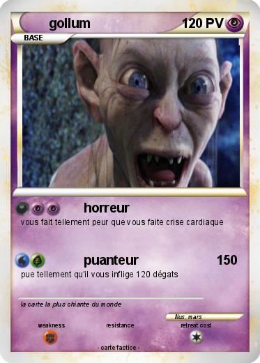 Pokemon gollum