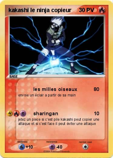 Pokemon kakashi le ninja copieur