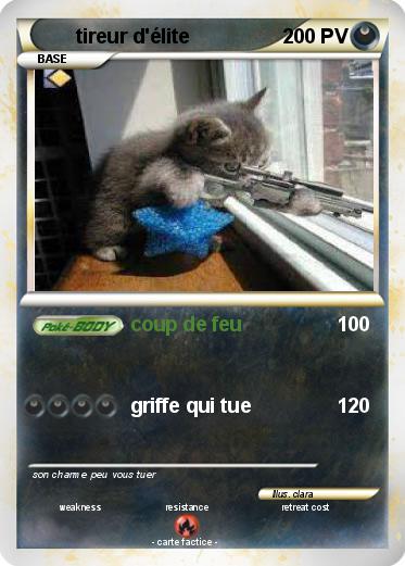 Pokemon tireur d'élite