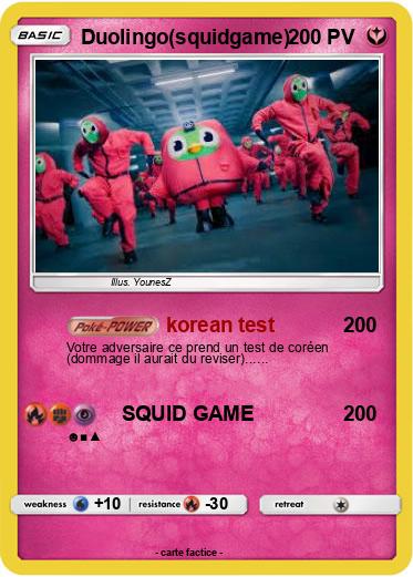 Pokemon Duolingo(squidgame)