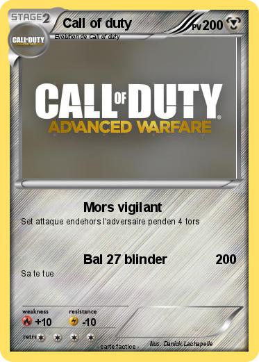 Pokemon Call of duty