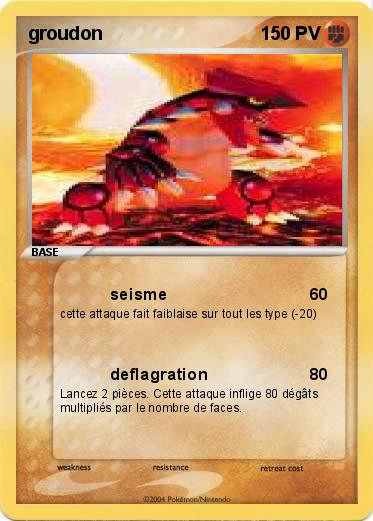 Pokemon groudon