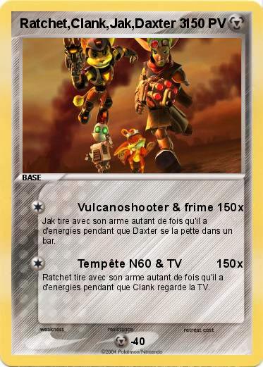 Pokemon Ratchet,Clank,Jak,Daxter 3