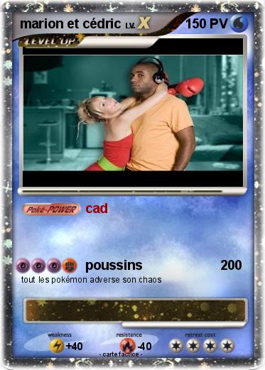 Pokemon marion et cédric