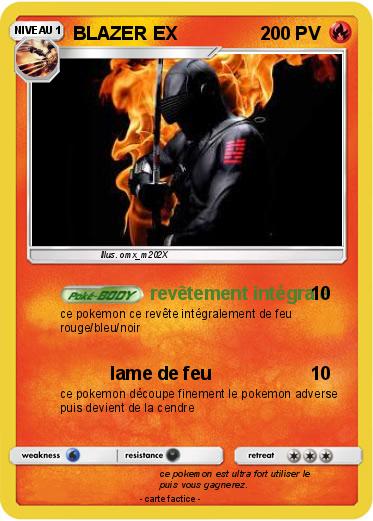 Pokemon BLAZER EX