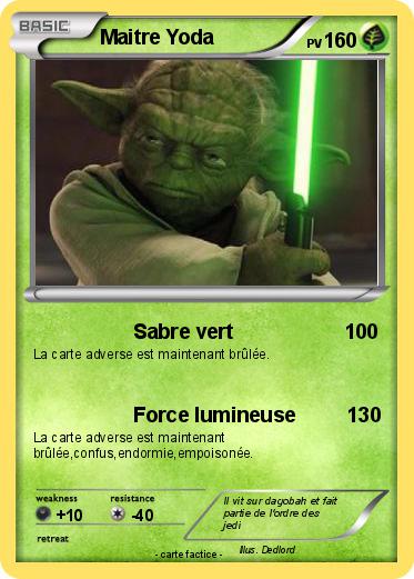Pokemon Maitre Yoda