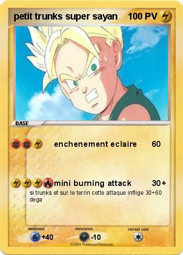 Pokemon petit trunks super sayan