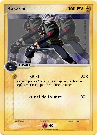 Pokemon Kakashi