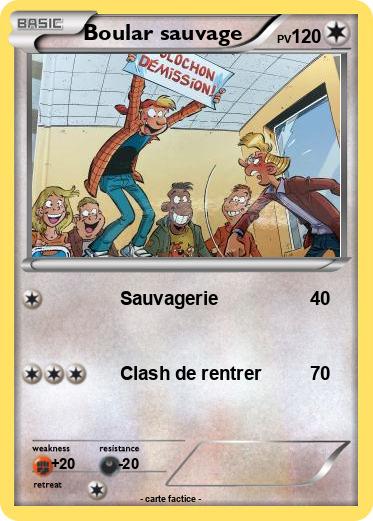 Pokemon Boular sauvage