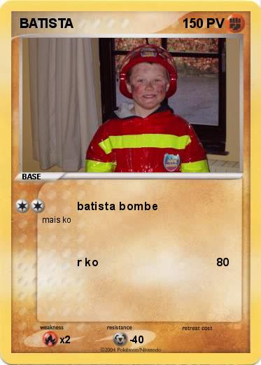 Pokemon BATISTA