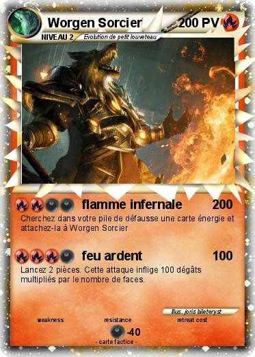 Pokemon Worgen Sorcier