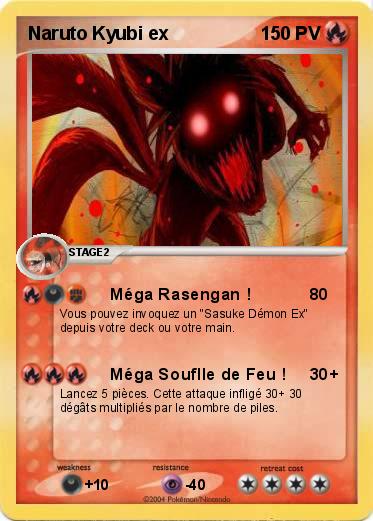 Pokemon Naruto Kyubi ex              