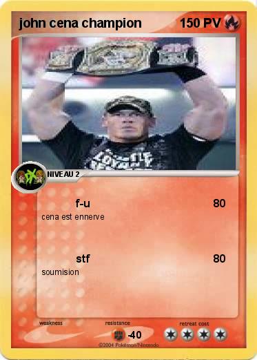 Pokemon john cena champion