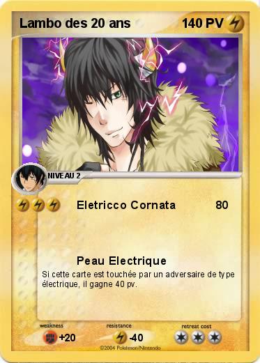 Pokemon Lambo des 20 ans