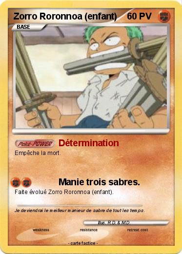 Pokemon Zorro Roronnoa (enfant)