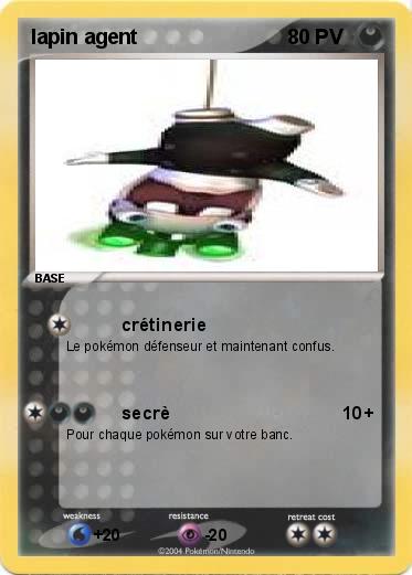 Pokemon lapin agent 