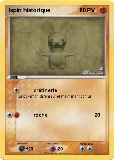 Pokemon lapin historique
