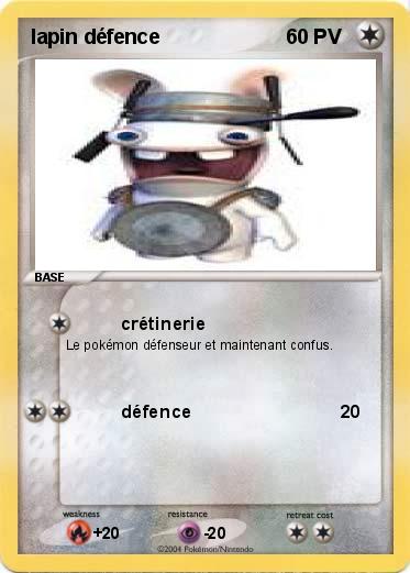 Pokemon lapin défence