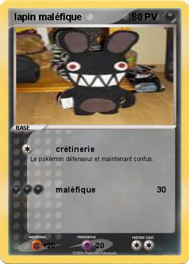 Pokemon lapin maléfique