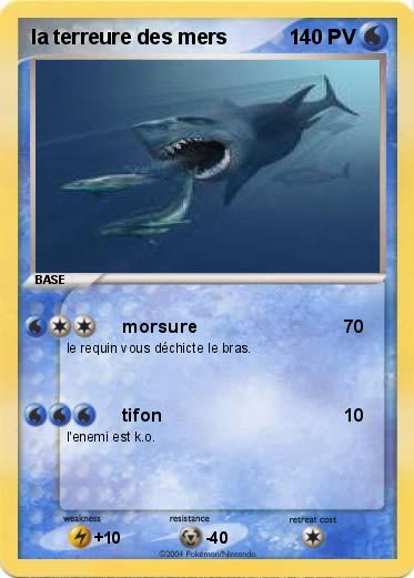 Pokemon la terreure des mers