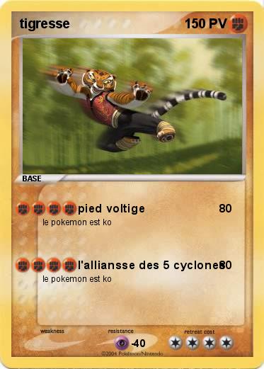Pokemon tigresse