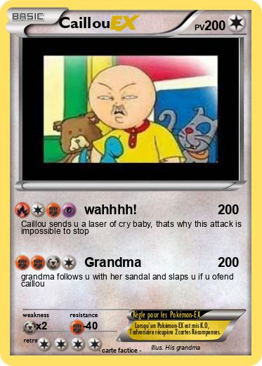 Pokemon Caillou