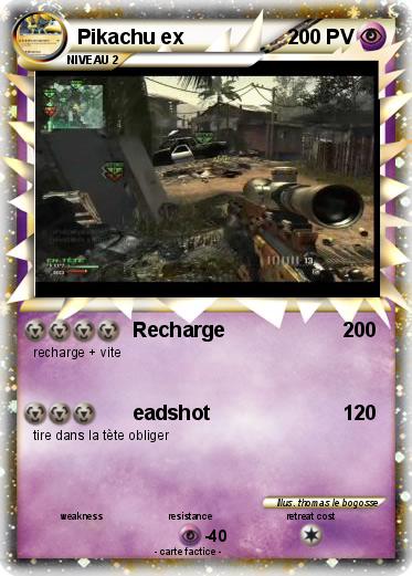 Pokemon Pikachu ex