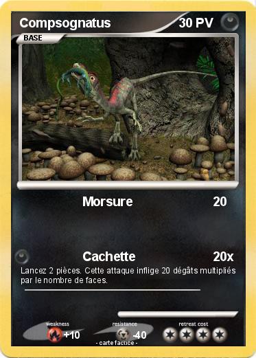 Pokemon Compsognatus