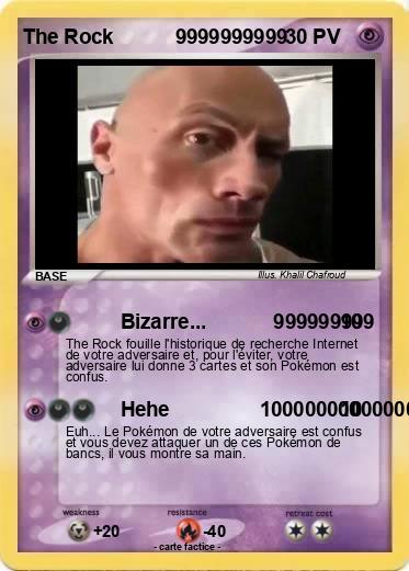 Pokemon The Rock           9999999999