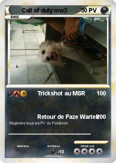 Pokemon Call of duty mw3