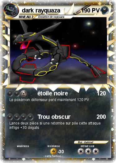 Pokemon dark rayquaza