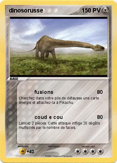 Pokemon dinosorusse