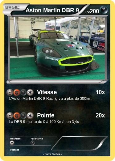 Pokemon Aston Martin DBR 9