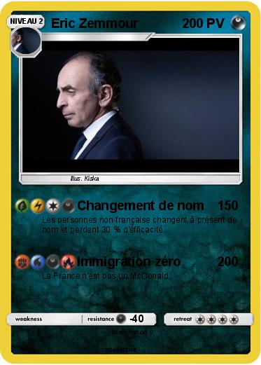 Pokemon Eric Zemmour