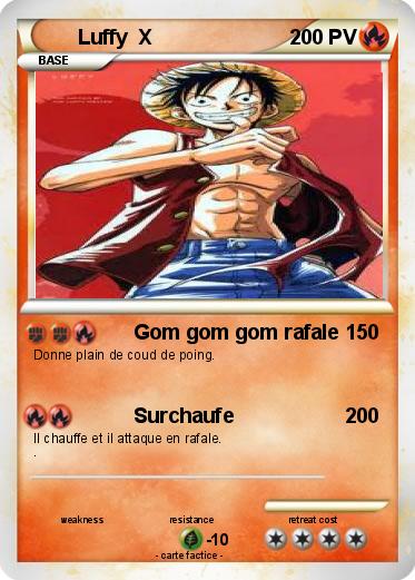 Pokemon Luffy  X