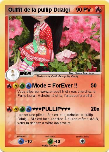 Pokemon Outfit de la pullip Ddalgi