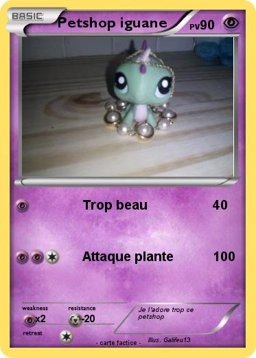 Pokemon Petshop iguane