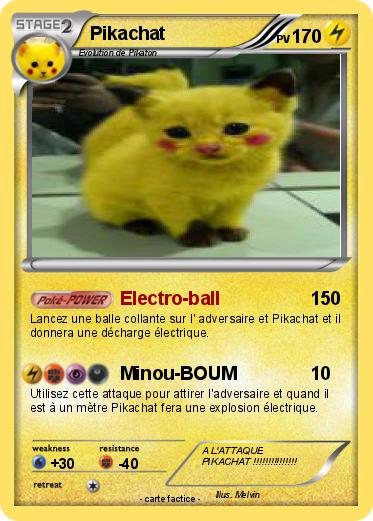 Pokemon Pikachat
