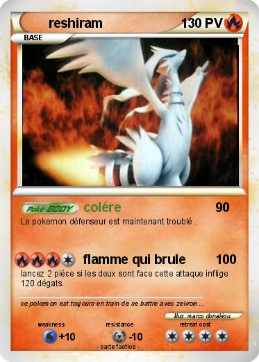 Pokemon reshiram